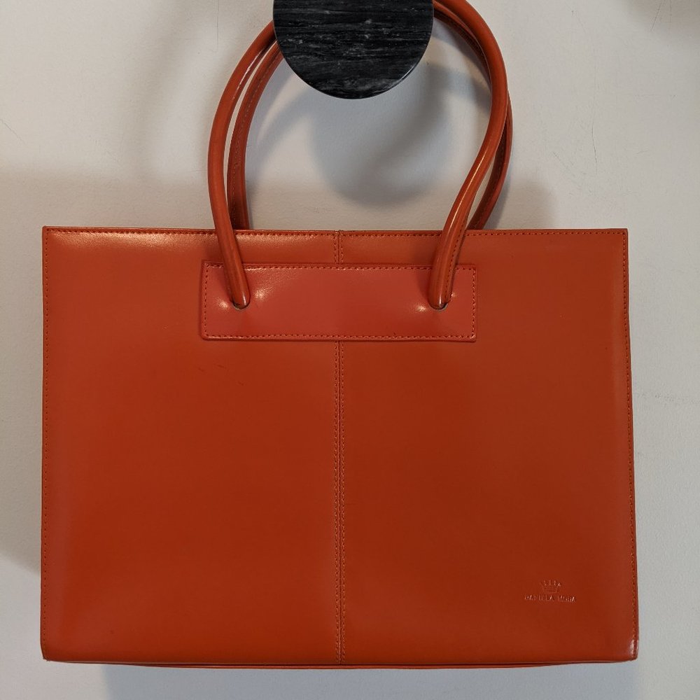 Daniela Moda Orange Purse